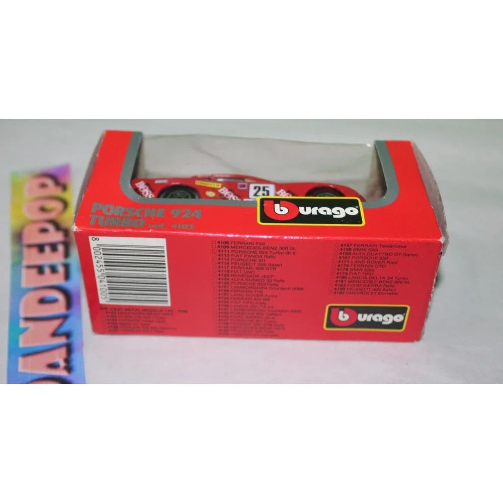 Bburago new diecast